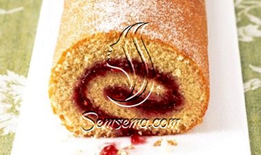 طريقة عمل سويسرول بالفراولة