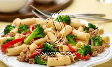 طريقة عمل الباستا مع البروكلي