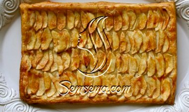 طريقة عمل فطيرة التفاح سهله وسريعه