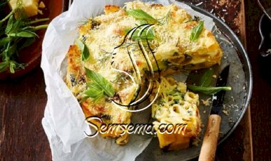 طريقة عمل المكرونه بالسبانخ والكريمة