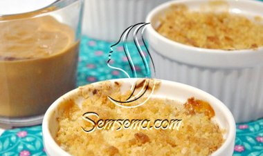 طريقة عمل كيك التفاح بالكراميل والقرفة والعسل