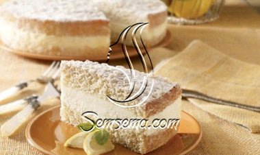 طريقة عمل كيكة الليمون الايطالية بالكريمة