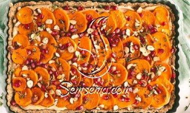 طريقة عمل صينية البطاطا الحلوة بالفرن