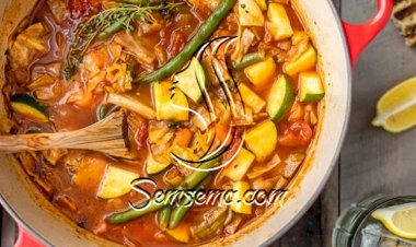 طريقة عمل شوربة الخضار المشكلة