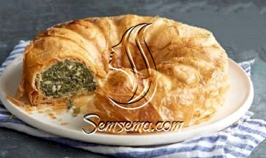 طريقة عمل فطيرة سبانخ بالبف باستري