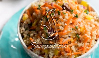 طريقة عمل سلطة الكينوا اللذيذة