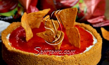 طريقة عمل تشيز كيك مالح بالدوريتوس