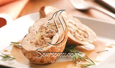 طريقة عمل الدجاج المحشي بالبطاطس