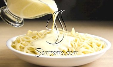 طريقة عمل صلصة الفيتوتشيني البيضاء