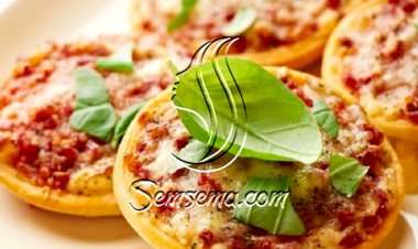 طريقة عمل اقراص البيتزا الصغيرة