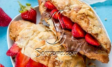 طريقة حشوة الكروسان الجاهز