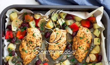 طريقة شوي صدور الدجاج بالفرن للرجيم