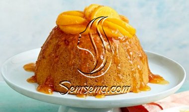 طريقة عمل بودنج اللوز و الدراق