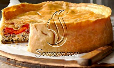 طريقة عمل فطيرة ايطالية بالخضار و الجبن