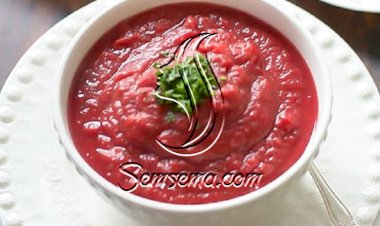 طريقة عمل شوربة الشمندر مع البطاطا