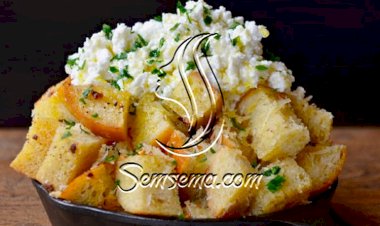 طريقة عمل الخبز المحمص بالثوم والجبن