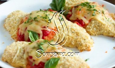 طريقة عمل الدجاج بجبن البارميزان