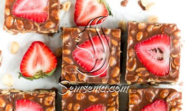 طريقة عمل حلى بالفول السوداني سهل