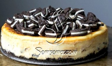 طريقة عمل تشيز كيك بسكوت اوريو