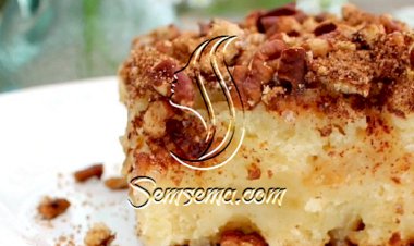 طريقة عمل كيكة بكريمة الجبن