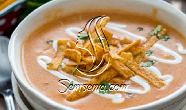 طريقة عمل شوربة الانشيلادا المكسيكية