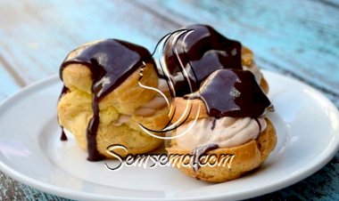 طريقة عمل بروفيترول بالشيكولاتة