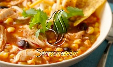 طريقة عمل شوربة التاكو بالدجاج