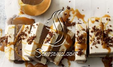 طريقة عمل ايس كريم طبقات