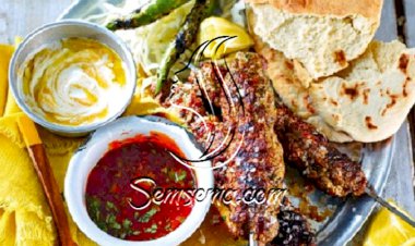 طريقة عمل الكباب المشوي في البيت