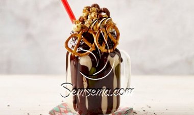 طريقة عمل ميلك شيك الموز بالشوكولاته