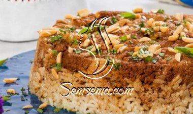 طريقة عمل مقلوبة القرنبيط باللحم