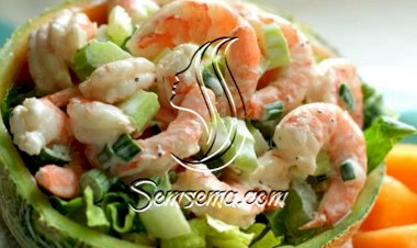 طريقة عمل سلطة الروبيان بالمايونيز