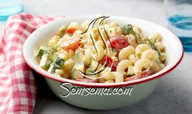 طريقة عمل سلطة الباستا بالخضار