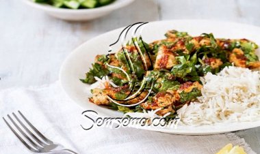 طريقة عمل دجاج بالكزبرة الخضراء