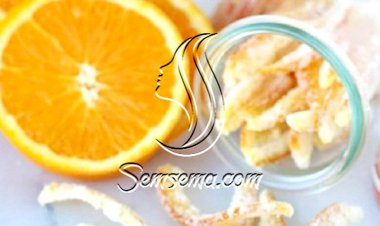 طريقة عمل قشر البرتقال بالسكر