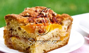 طريقة عمل كيكة الدراق الباردة