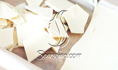 طريقة عمل الشوكولاته البيضاء في المنزل