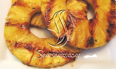 طريقة عمل الاناناس المشوي الحار