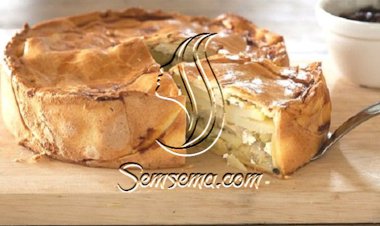 طريقة عمل فطيرة البطاطس والبصل