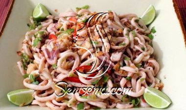 طريقة عمل سلطة الكلماري