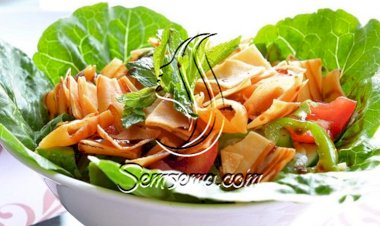 طريقة عمل الفتوش بدبس الرمان