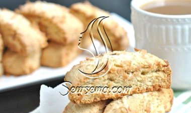 طريقة عمل بسكويت جوز الهند الايطالي