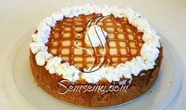 طريقة عمل تشيز كيك بالكراميل والنسكافيه