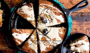 طريقة عمل الكيك في المقلاة