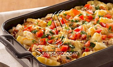 طريقة عمل باستا الدجاج بالصلصه البيضاء