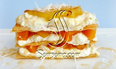 طريقة عمل حلوى نابليون بالصور