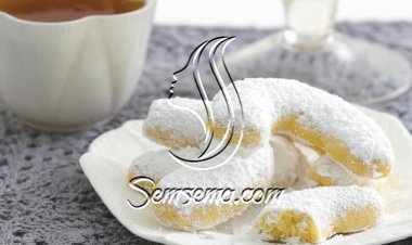 طريقة عمل بسكويت اللوز الهش