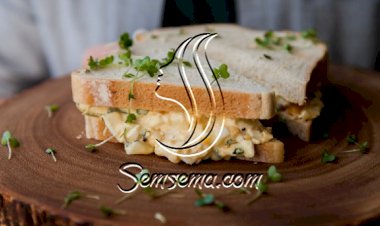 طريقة عمل ساندويش البيض بالمايونيز