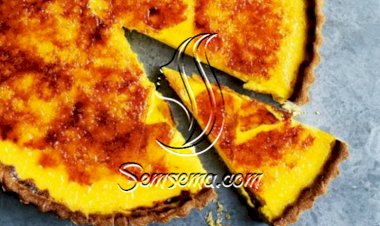 طريقة عمل تارت الكاسترد بالزعفران