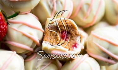 طريقة عمل كرات الترايفل